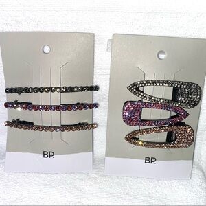 Nordstrom BP Rhinestone Hair Accessories Clips and Barrettes Hair Bows NEW *